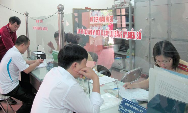 Thủ tục sang tên xe máy trong cùng 1 tỉnh?