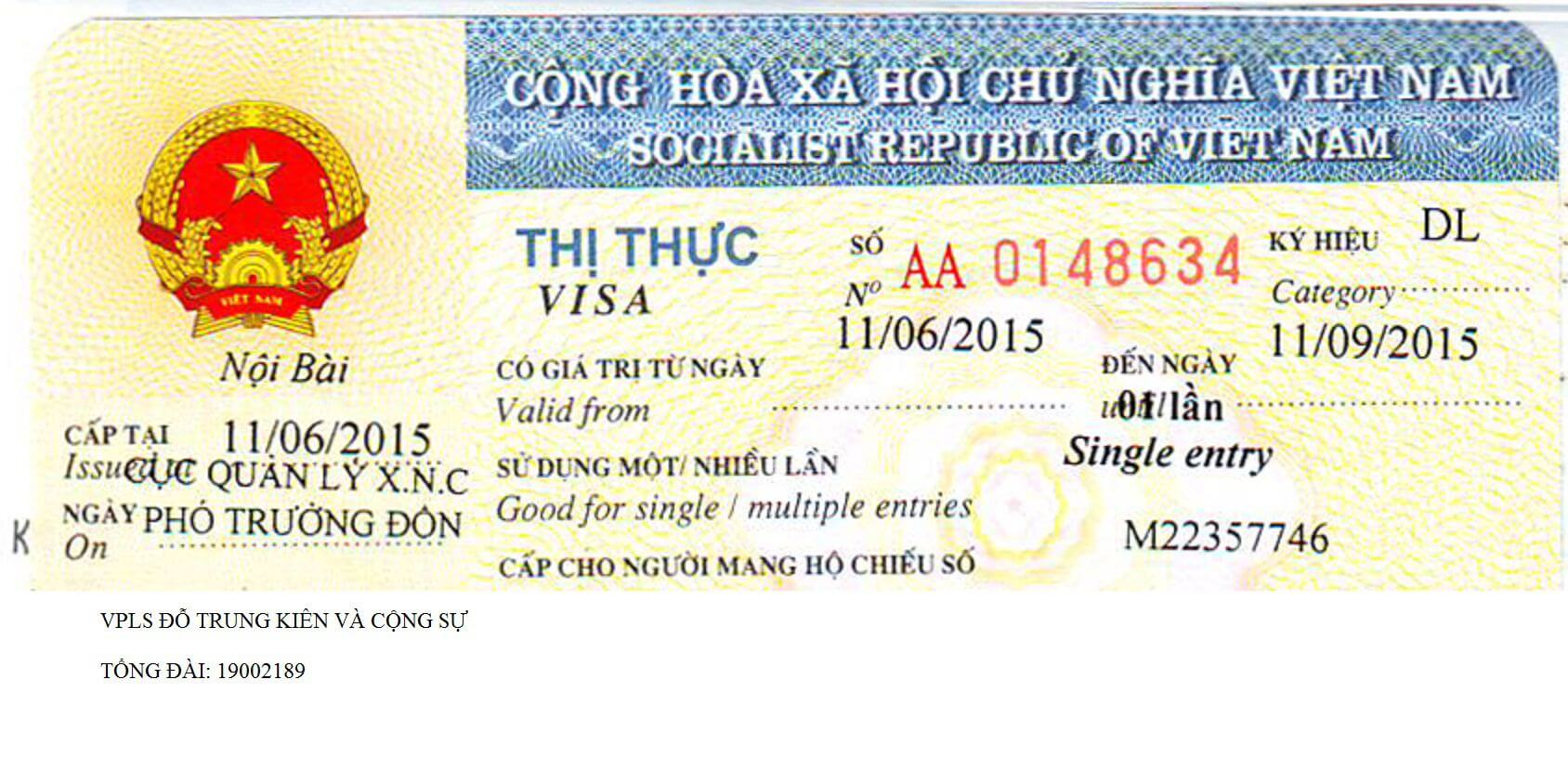 Thủ tục xin visa vào Việt Nam cho người nước ngoài tại Thanh Hóa